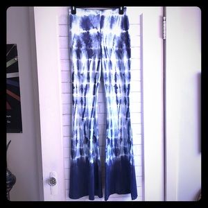 Tie Dye Bell Bottom Flare Pants